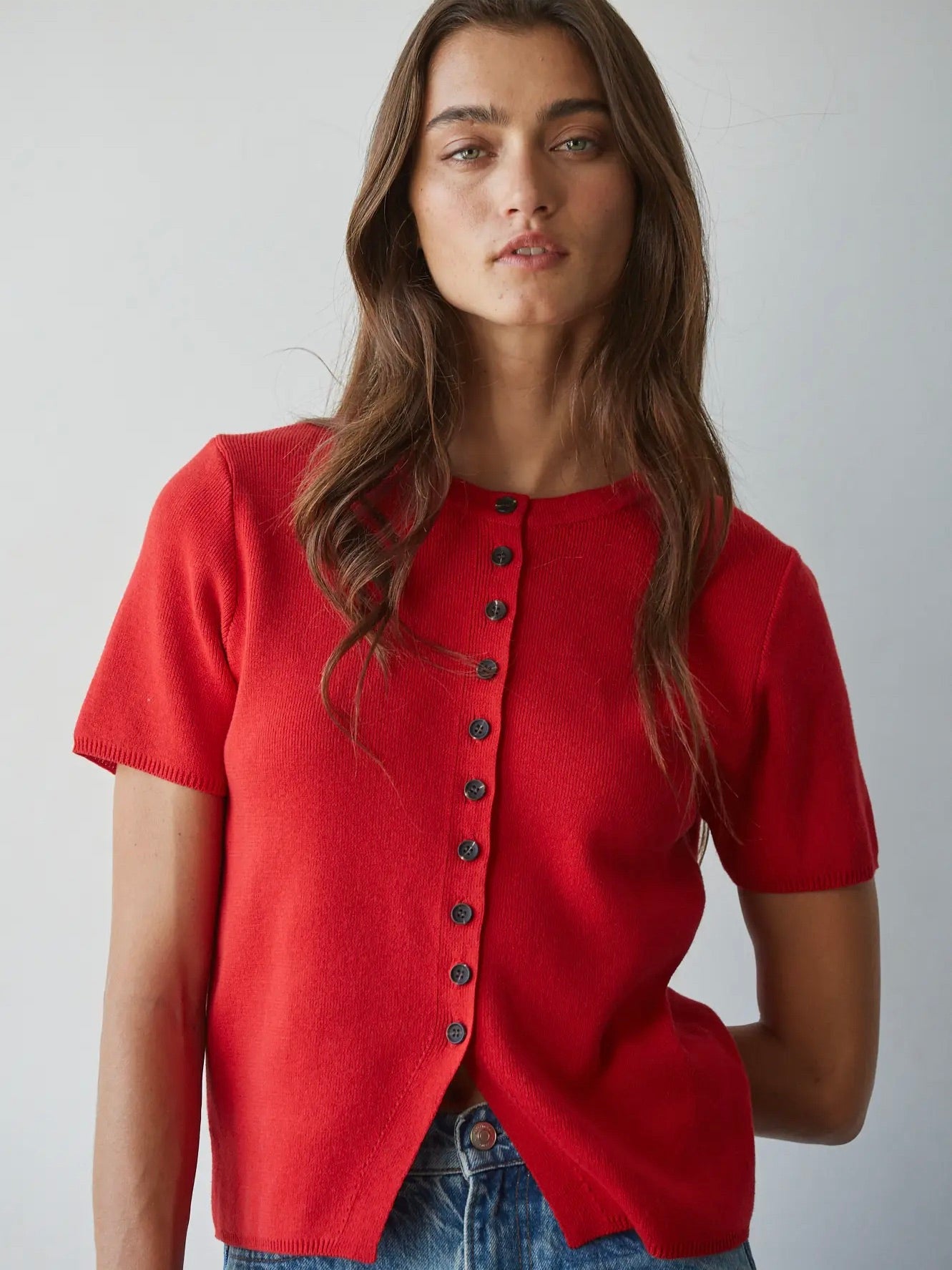 Betsy Short Sleeve Cardigan