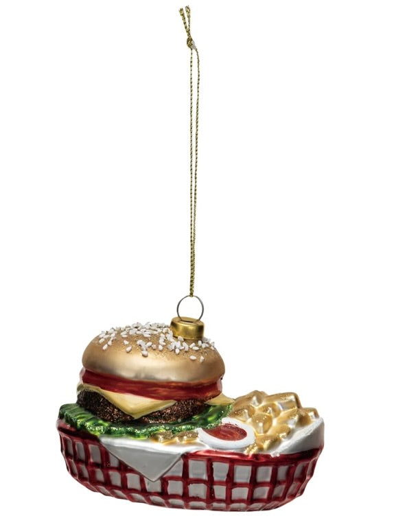 Burger Combo Ornament