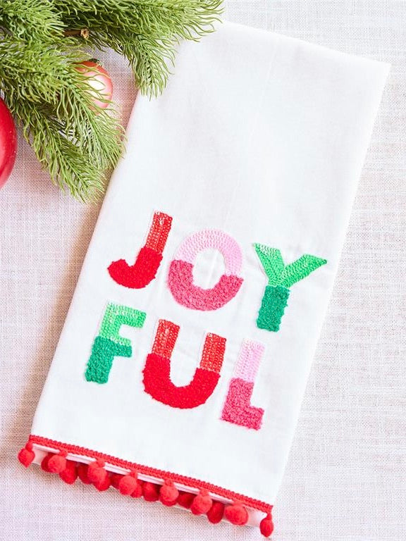 Joyful Tea Towel
