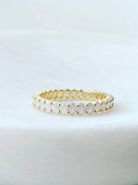Hypnotic Oval Ring
