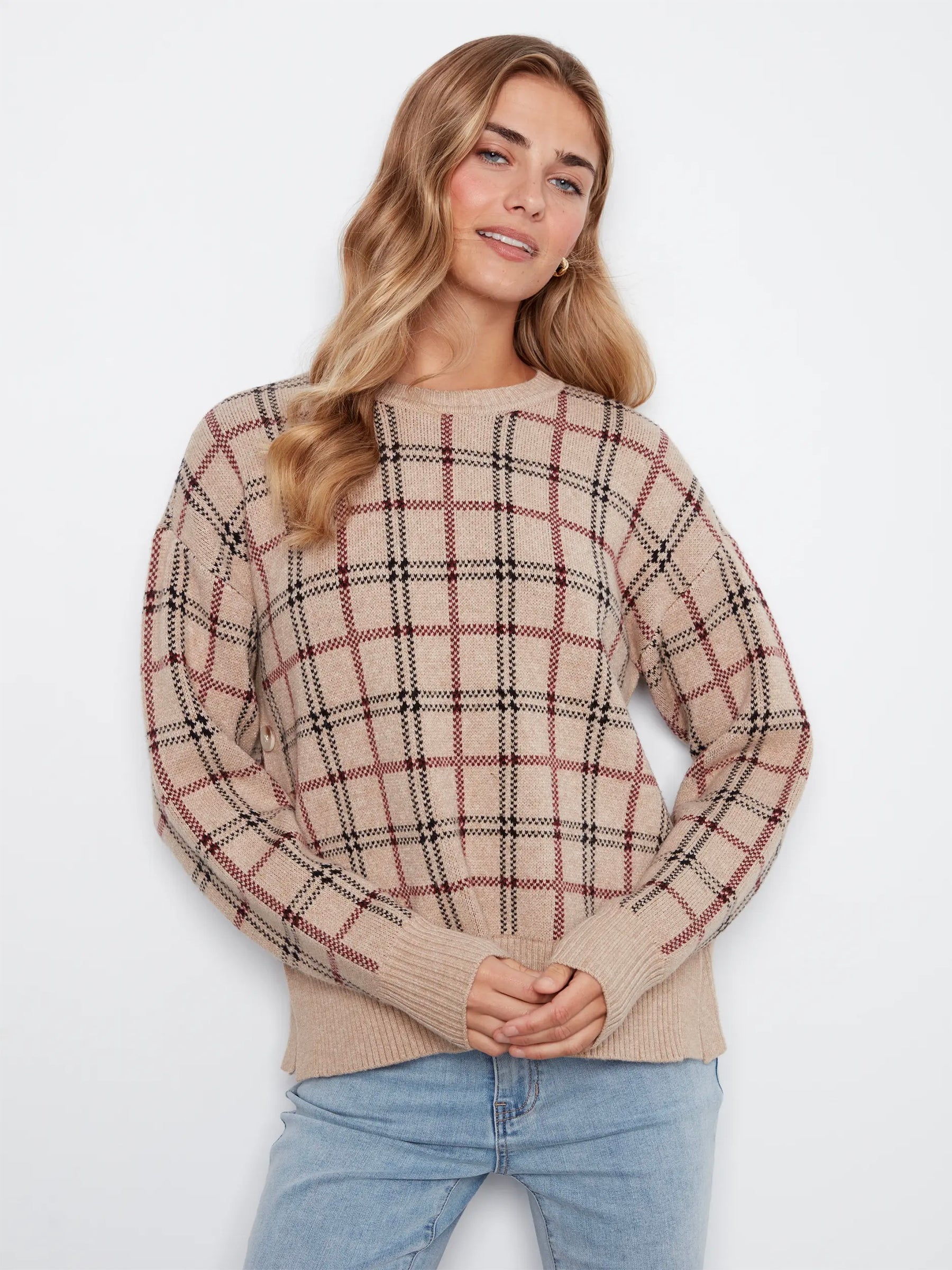 Patty Plaid Sweater