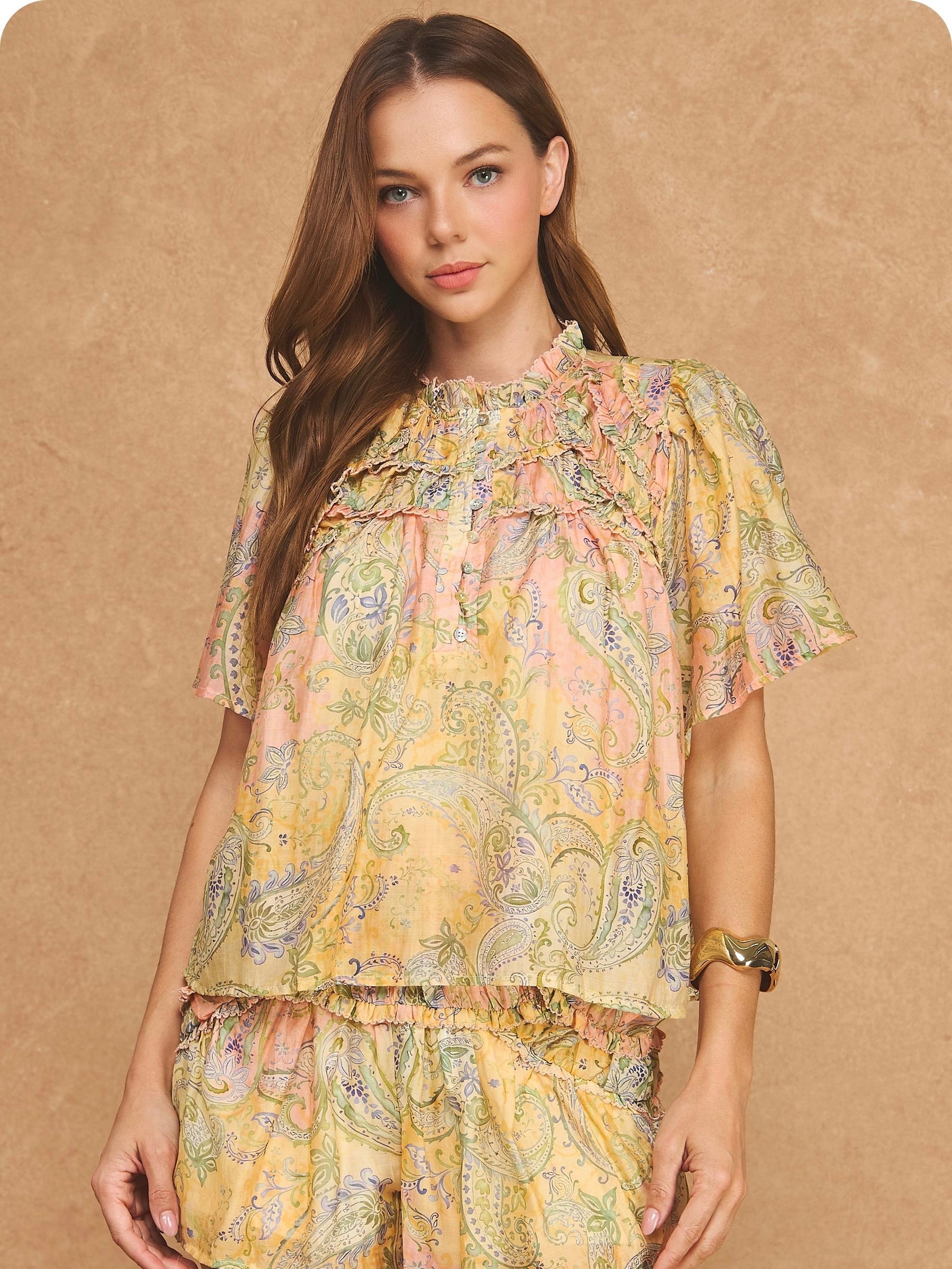 Picot Stitch Top