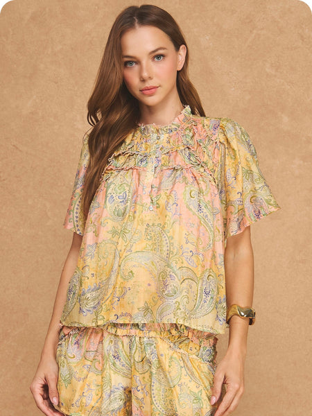 Picot Stitch Top