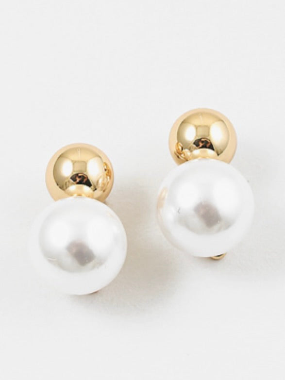 Pearl Bauble Earring