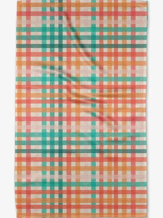 Geometry : Pick Me Gingham Tea Towel