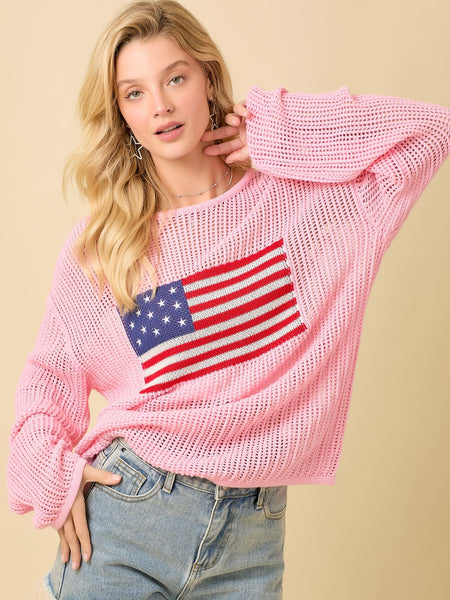 Lucy Flag Sweater
