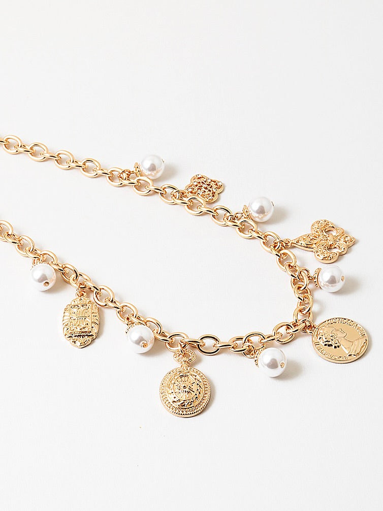 Antique Charm Necklace