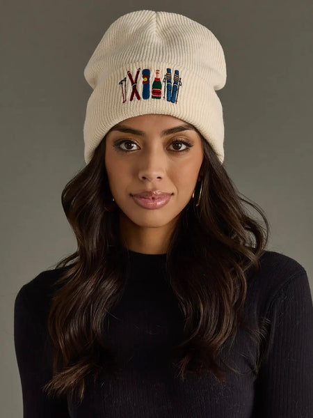 Embroidered Ski Hat