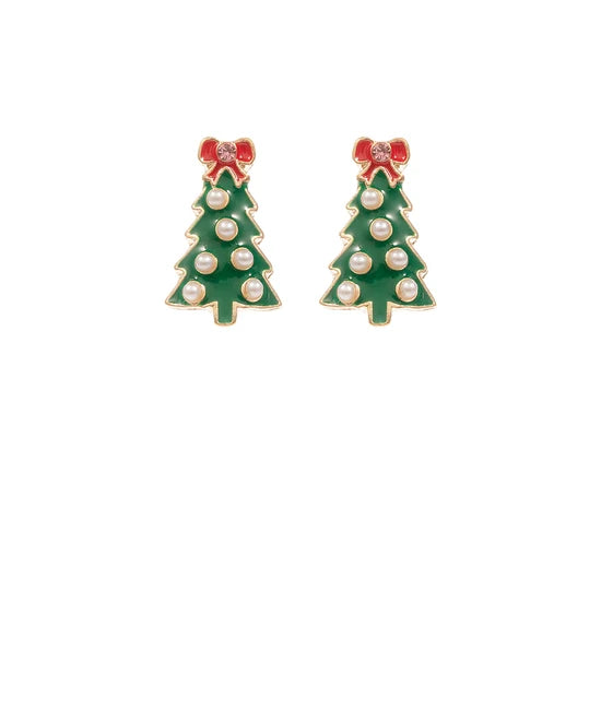 Christmas Tree Earrings