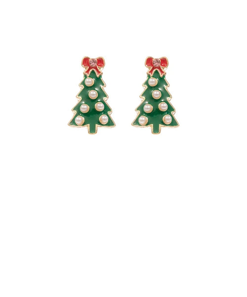 Christmas Tree Earrings