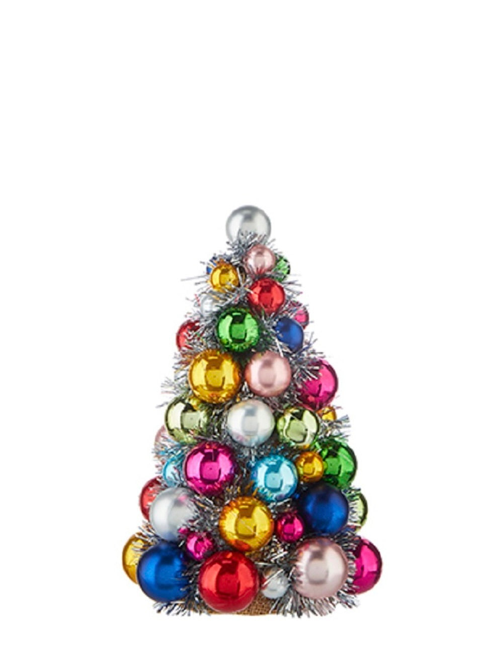 13" Tinsel Ornament Tree