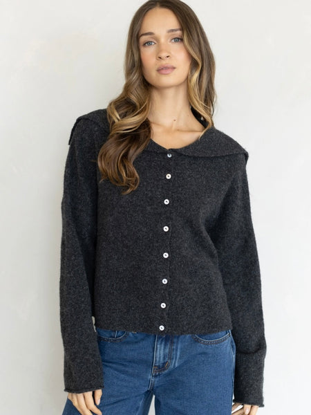 Sailor Collar Piper Cardigan