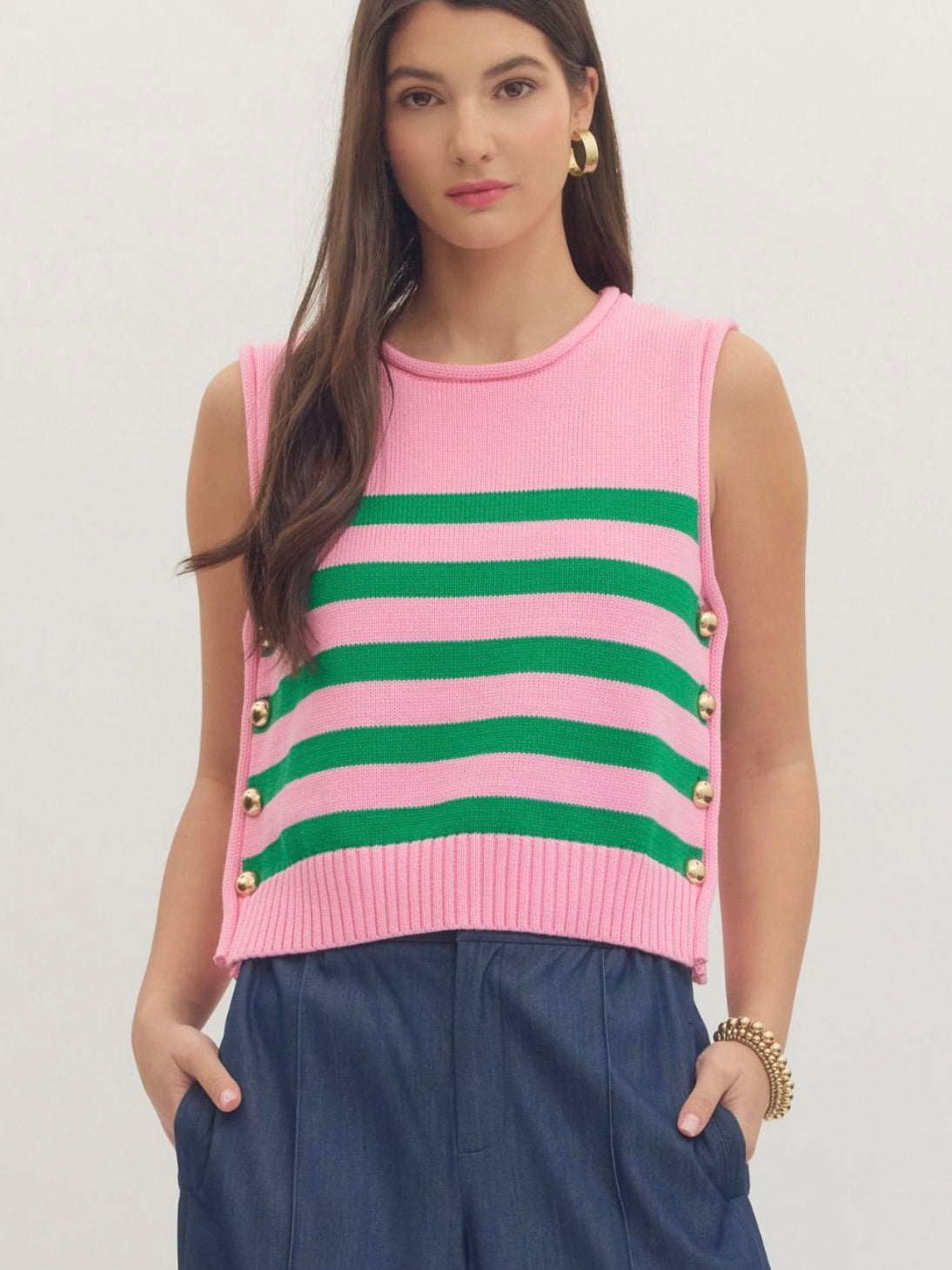 City Sleeveless Sweater