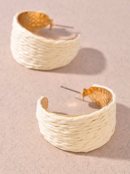 Seaside Raffia Hoop