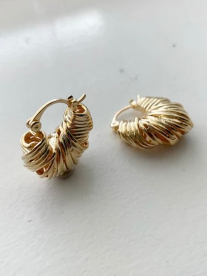 Intertwine Hoop Earring