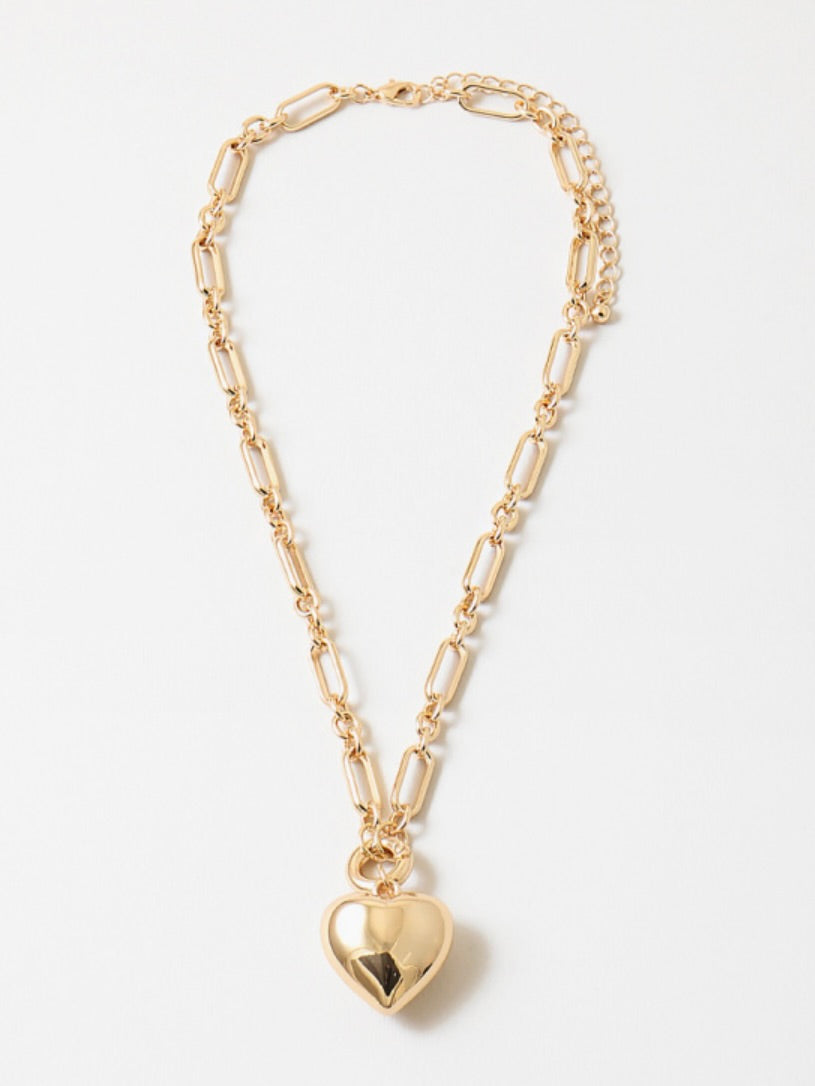 Drama Heart Necklace