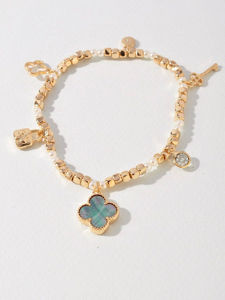 Clover Charm Bracelet