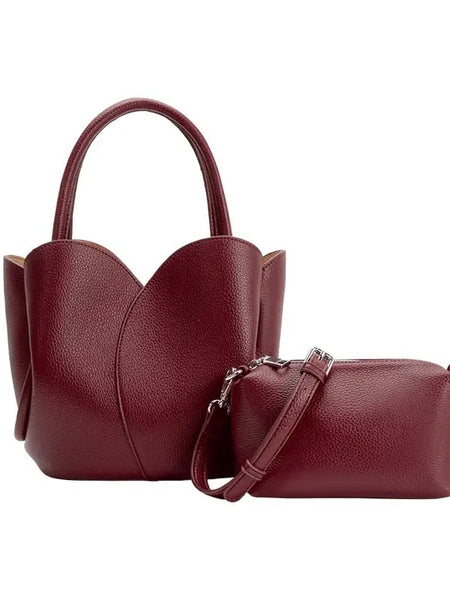 Tulip Top Handle Bag