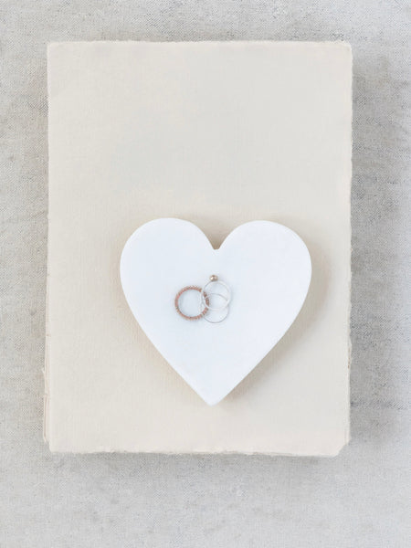 Marble Heart Dish