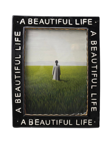 Embossed Photo Frame with Electroplating