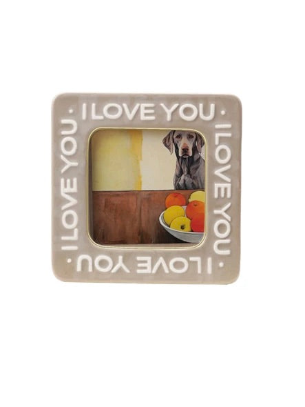 Embossed Photo Frame with Gold Electroplating