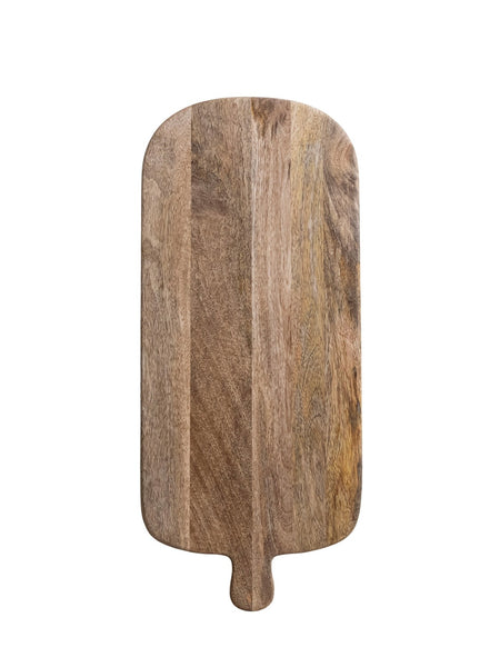 Mango Wood Footed Serving Board with Handle