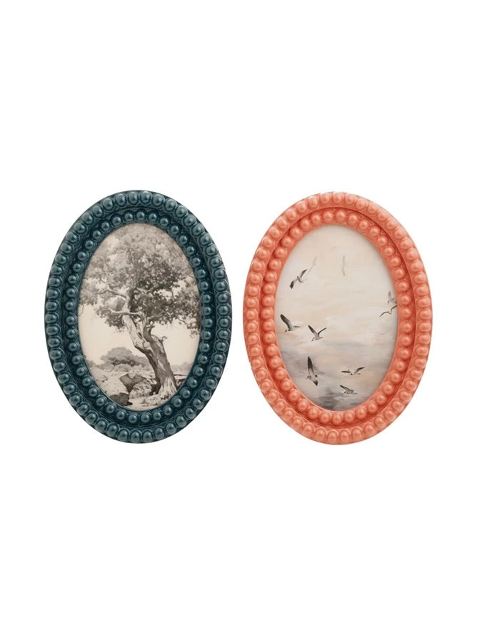 Oval Bobbin Photo Frame 4 x 6