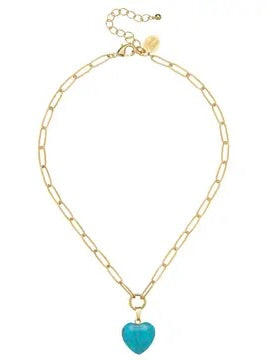 Susan Shaw Audrey Heart Necklace