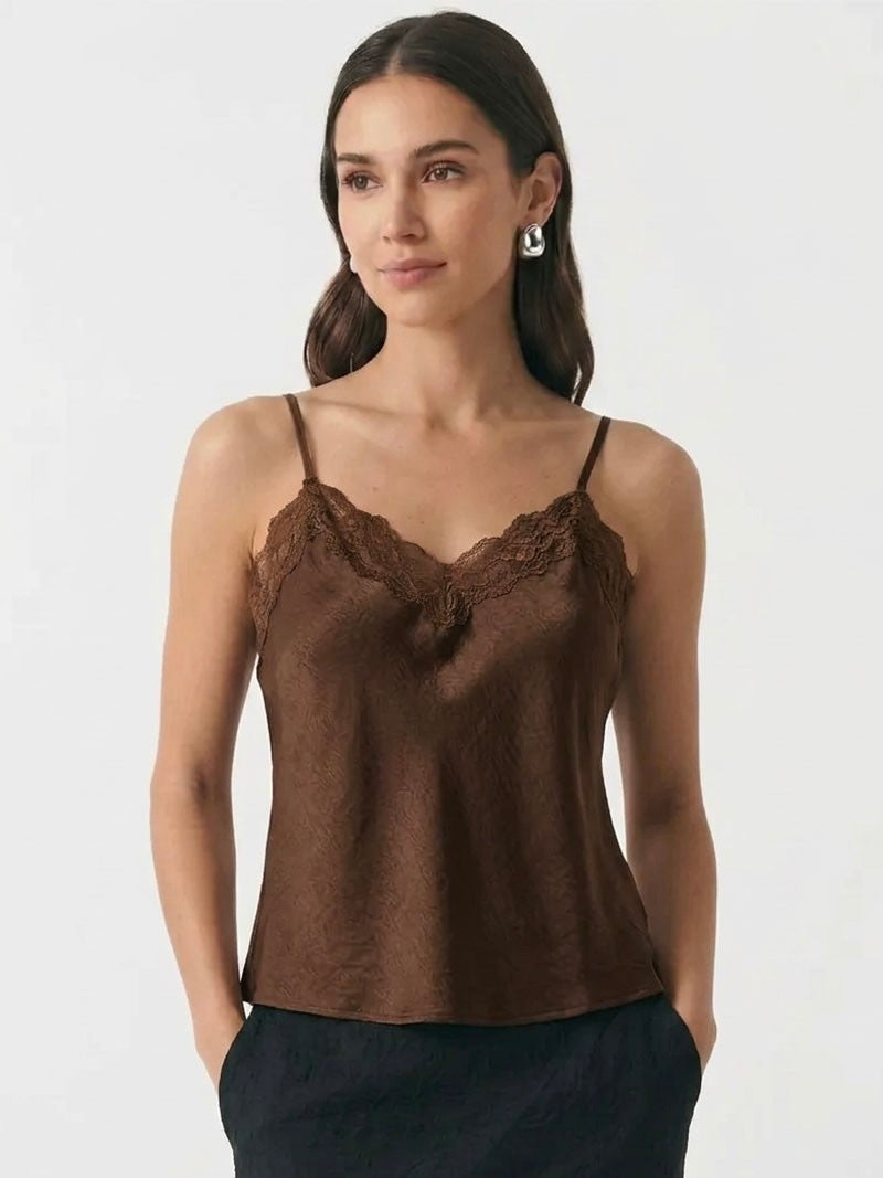 Classic Satin Cami Top