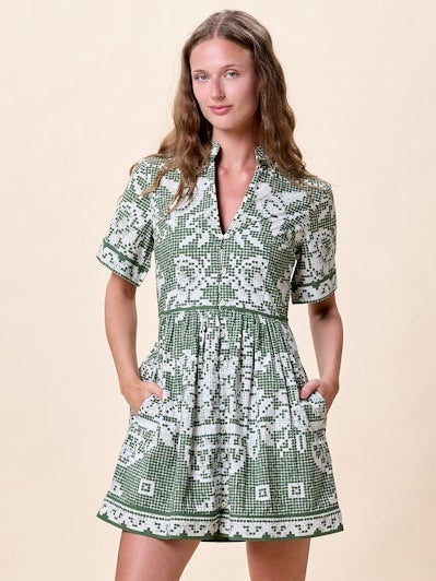 gwendolyn mini dress Cleobella Women's Gwendolyn Mini Dress