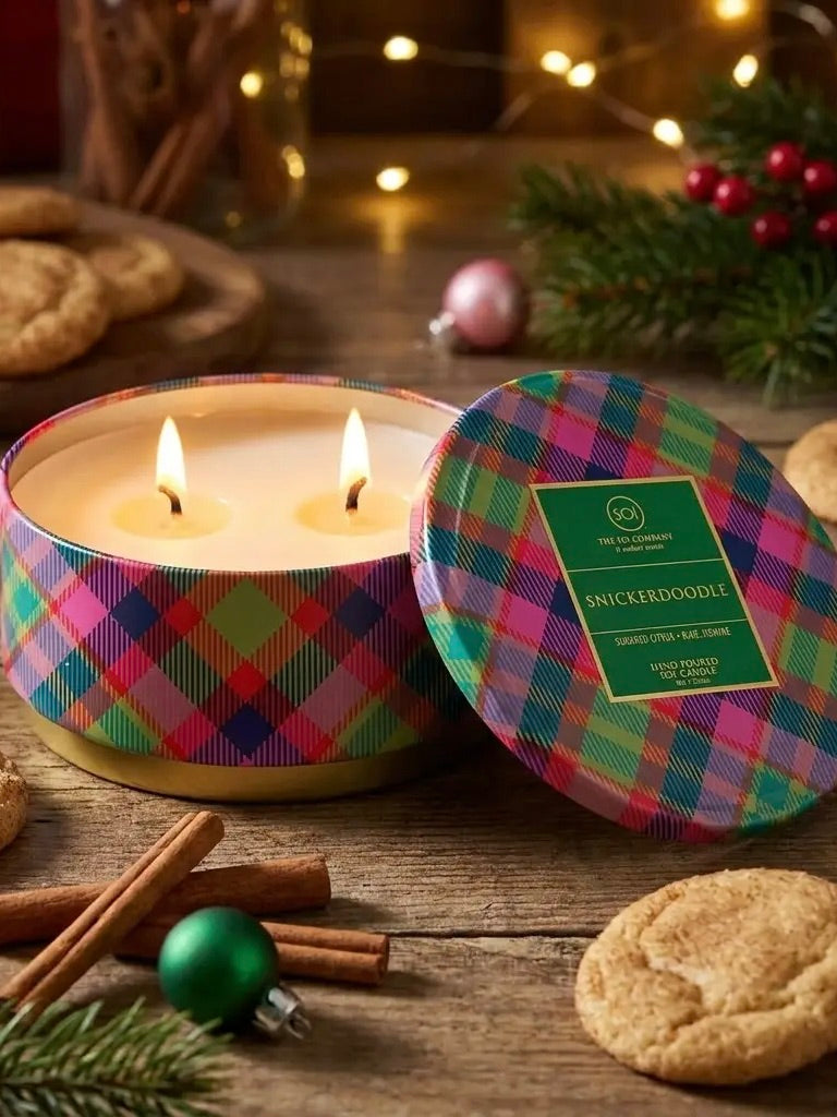 Holiday Luxe 12oz. Tin Candle