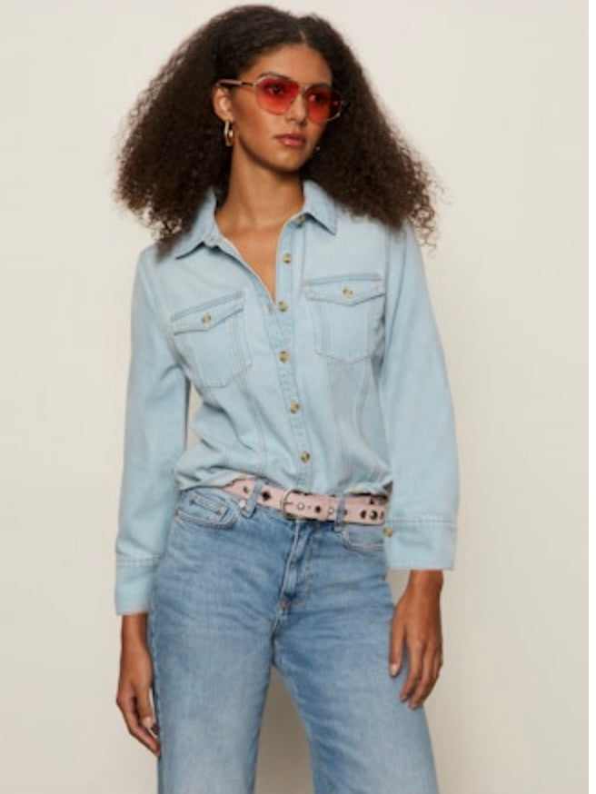 {Sanctuary} Iris Denim Shirt