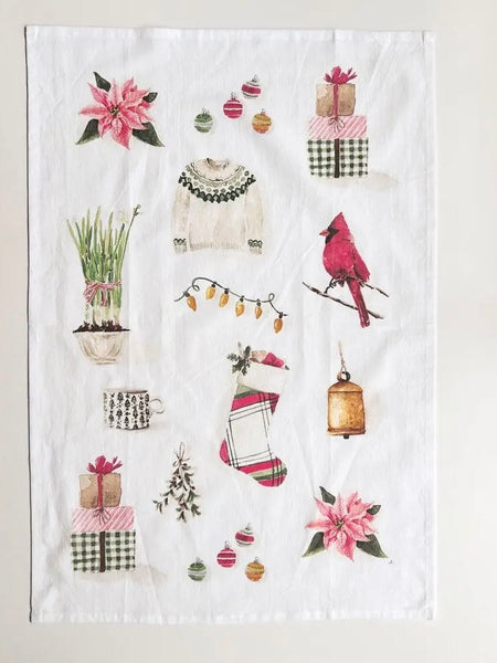 Emily Lex Holiday Tea Towel