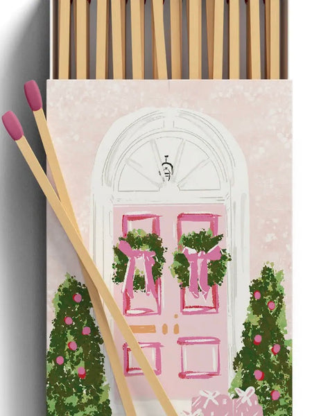 Candy Cane Boxed Matches