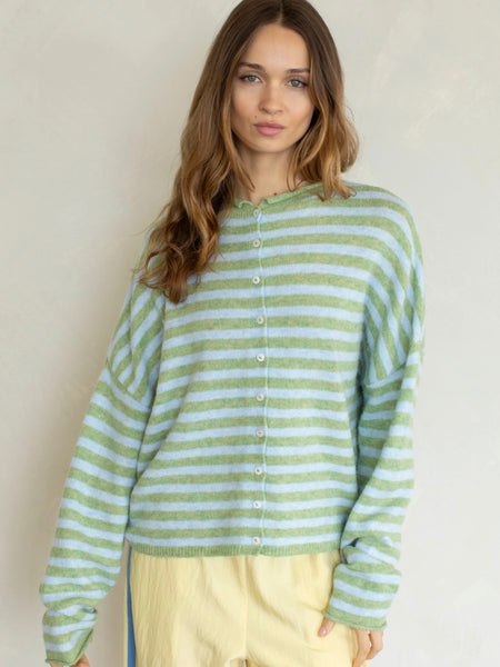 Piper Mini Stripes Cardigan