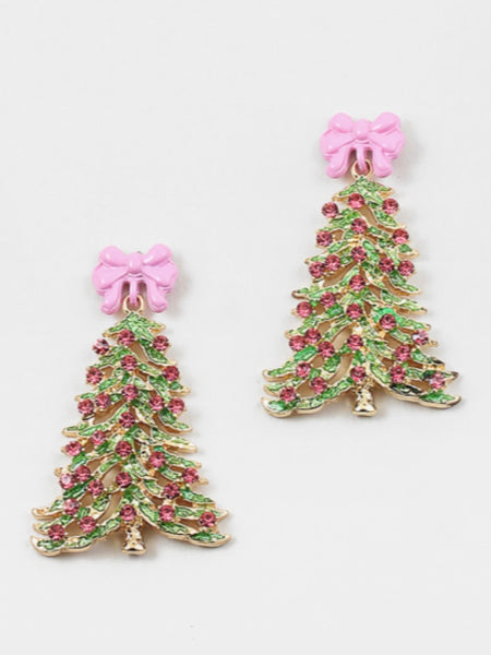 Girly Christmas Earring