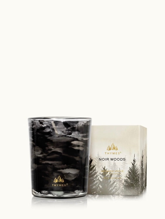 Noir Woods Votive Candle