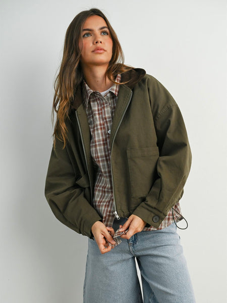 Jaylen Drawstring Jacket