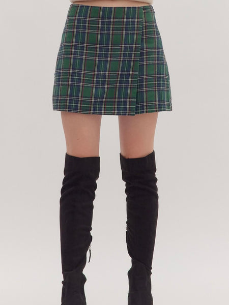 Mini Tartan Skort