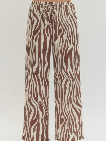 Waves Printed Pants
