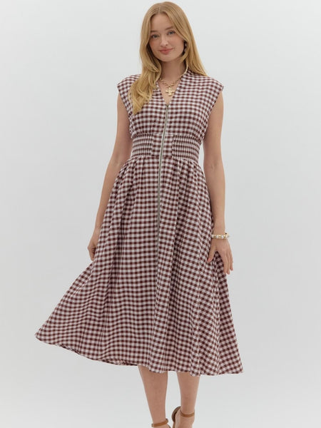 Gingham Joanne Dress