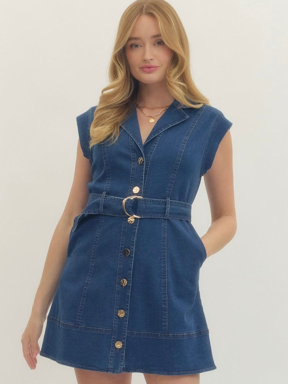 Debbie Denim Dress
