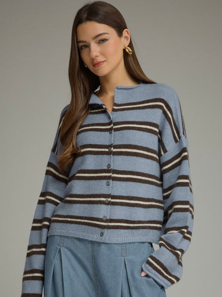 Sadie Stripe Cardigan