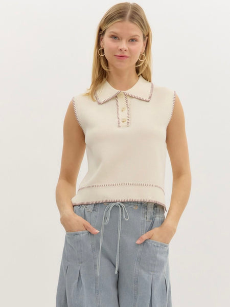 Chloe Sleeveless Sweater