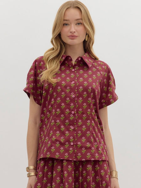 Tiptoe Through the Tulips Top