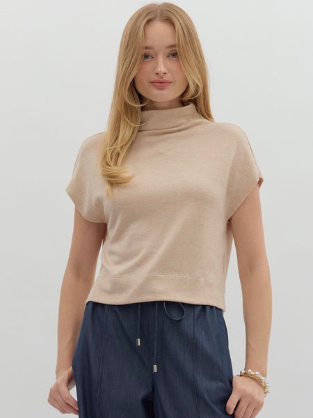 Rouen Mock Neck Pullover