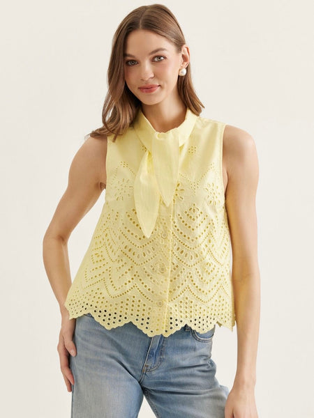 Tara Tie Neck Top