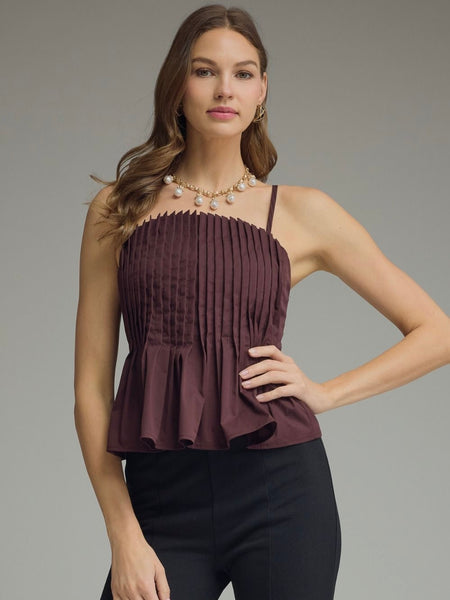 Pleat Perfect Top