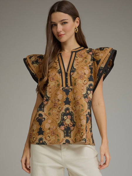 Olivia Pattern Top