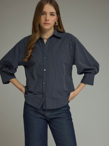 Gracie Button Down Top